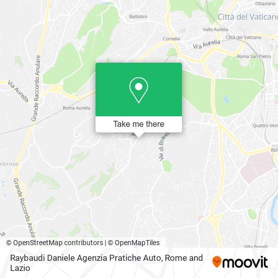 Raybaudi Daniele Agenzia Pratiche Auto map