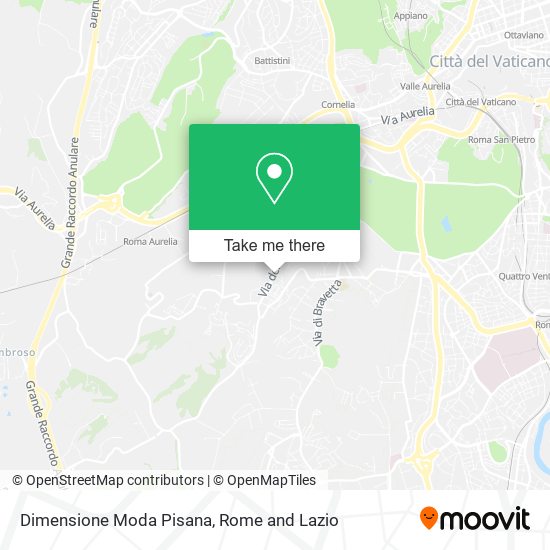 Dimensione Moda Pisana map