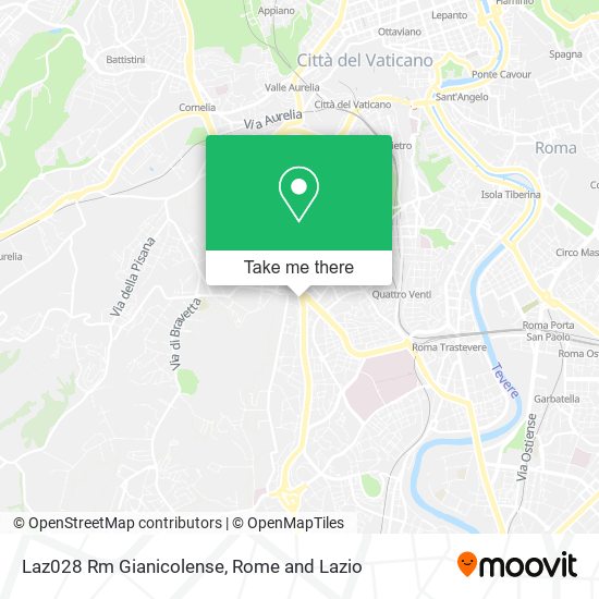 Laz028 Rm Gianicolense map