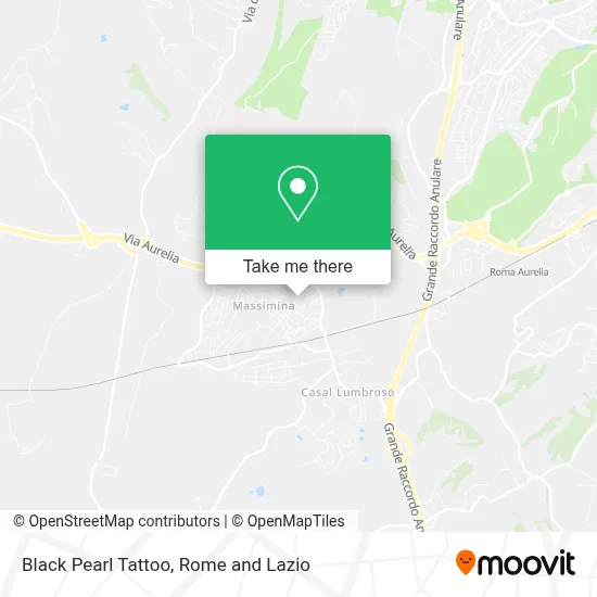 Black Pearl Tattoo map