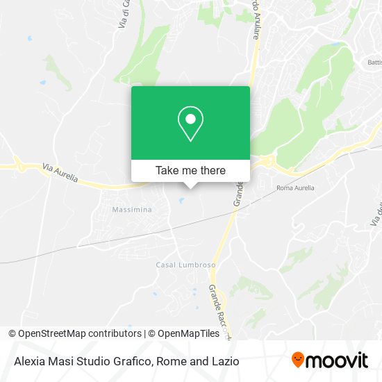 Alexia Masi Studio Grafico map