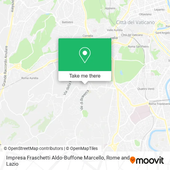 Fraschetti Aldo-Buffone Marcello Company map