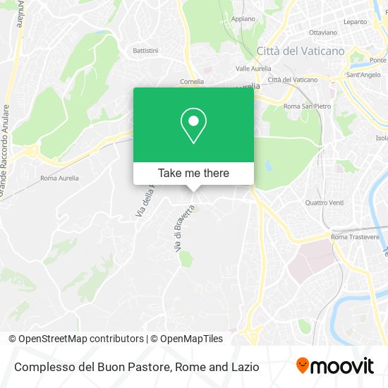 Complesso del Buon Pastore map