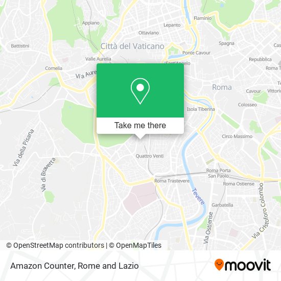 Amazon Counter map