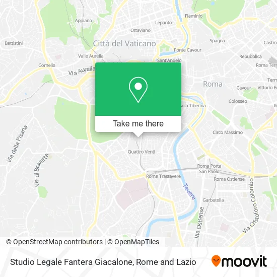 Fantera Giacalone Legal Studio map