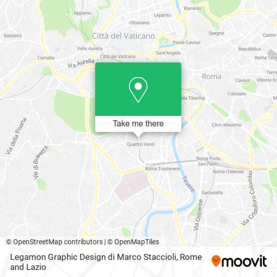 Legamon Graphic Design by Marco Staccioli map