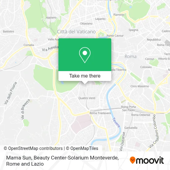 Mama Sun, Beauty Center-Solarium Monteverde map