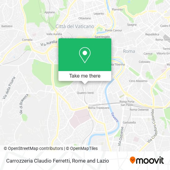 Carrozzeria Claudio Ferretti map