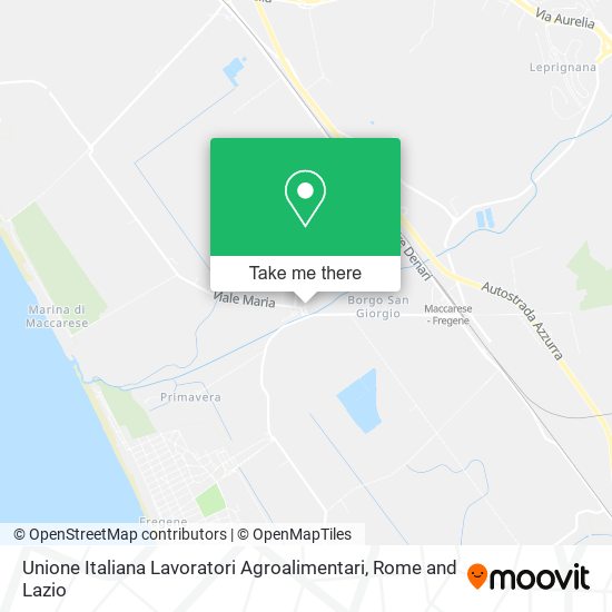 Unione Italiana Lavoratori Agroalimentari map