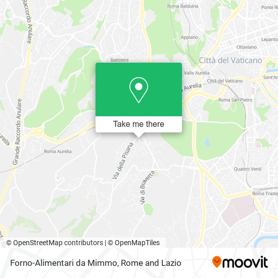 Forno-Alimentari da Mimmo map