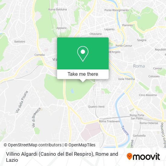 Villino Algardi (Casino del Bel Respiro) map