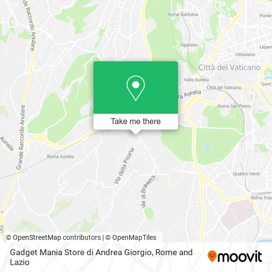 Gadget Mania Store by Andrea Giorgio map