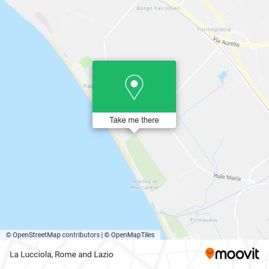 La Lucciola map