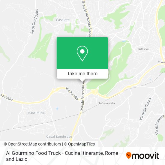 Al Gourmino Food Truck - Cucina Itinerante map