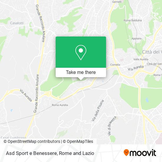 Asd Sport e Benessere map