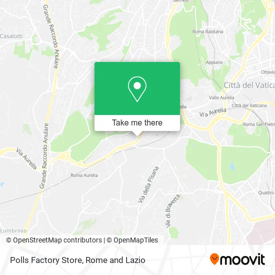 Polls Factory Store map