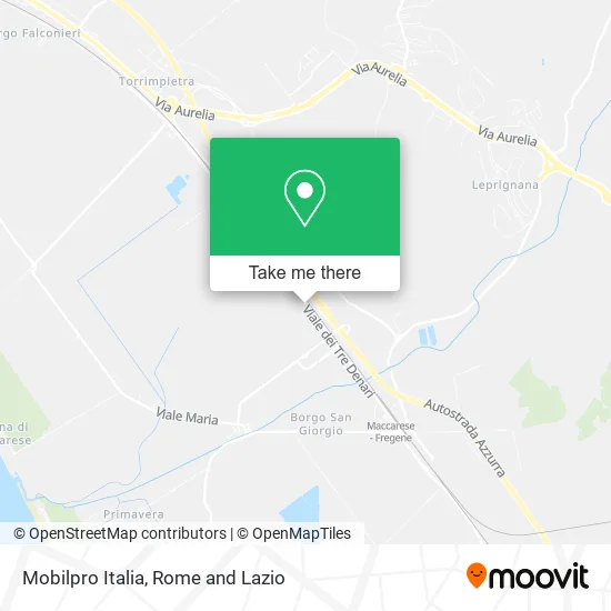 Mobilpro Italy map