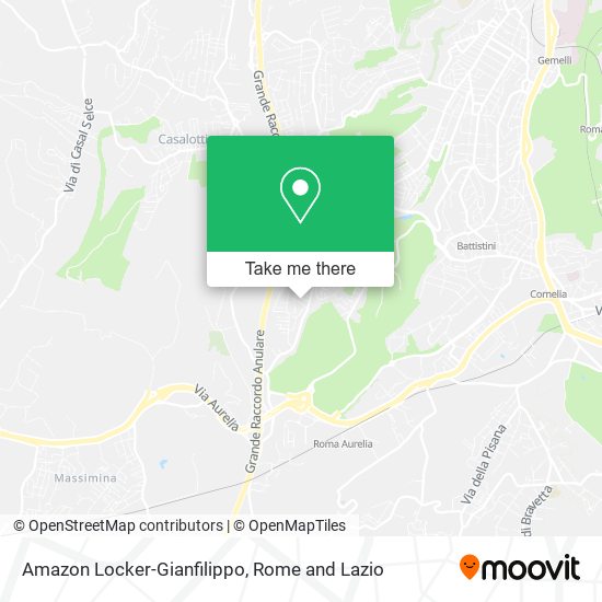 Amazon Locker-Gianfilippo map