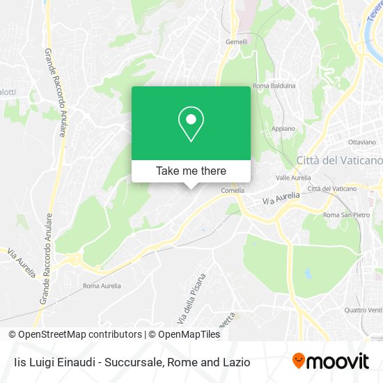 Iis Luigi Einaudi - Succursale map