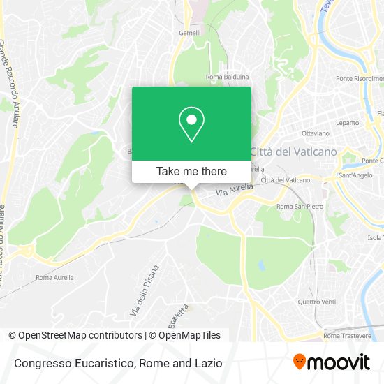 Congresso Eucaristico map