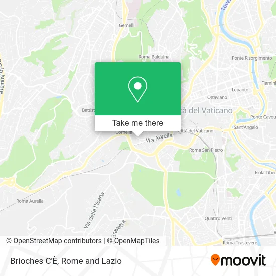 Brioches C'È map
