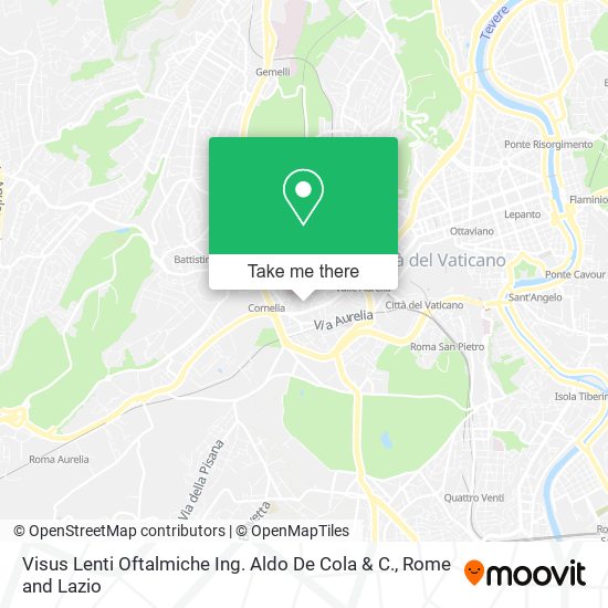 Visus Lenti Oftalmiche Ing. Aldo De Cola & C. map