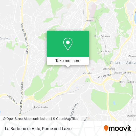 La Barberia di Aldo map