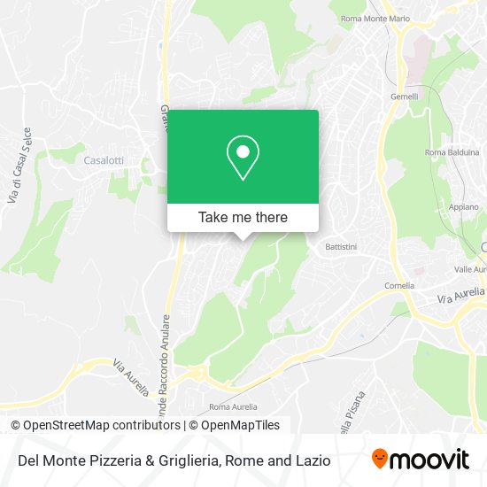 Del Monte Pizzeria & Griglieria map