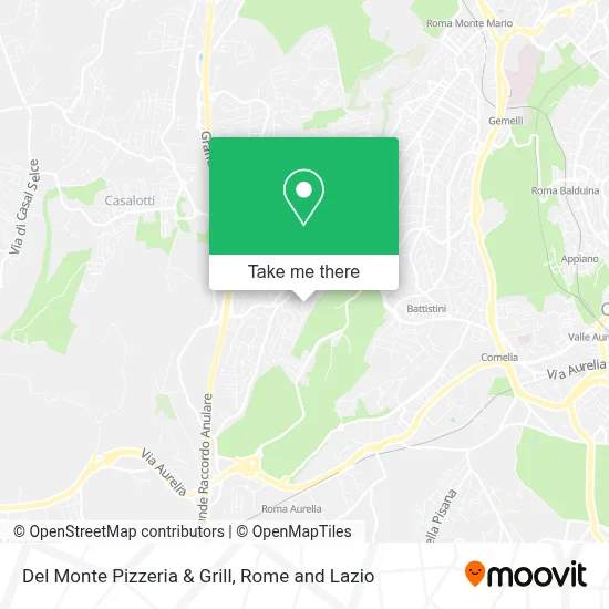 Del Monte Pizzeria & Grill map