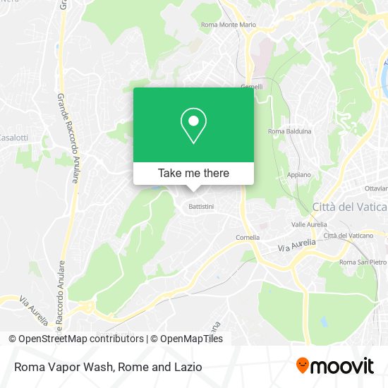 Roma Vapor Wash map