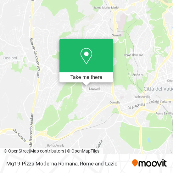 Mg19 Pizza Moderna Romana map
