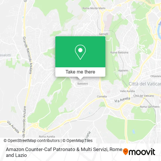 Amazon Counter-Caf Patronato & Multi Servizi map