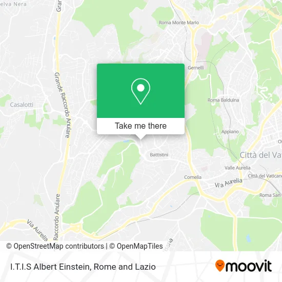 Albert Einstein Technical Institute map