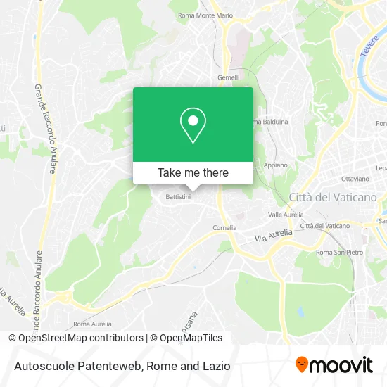 Driving Schools Patenteweb map