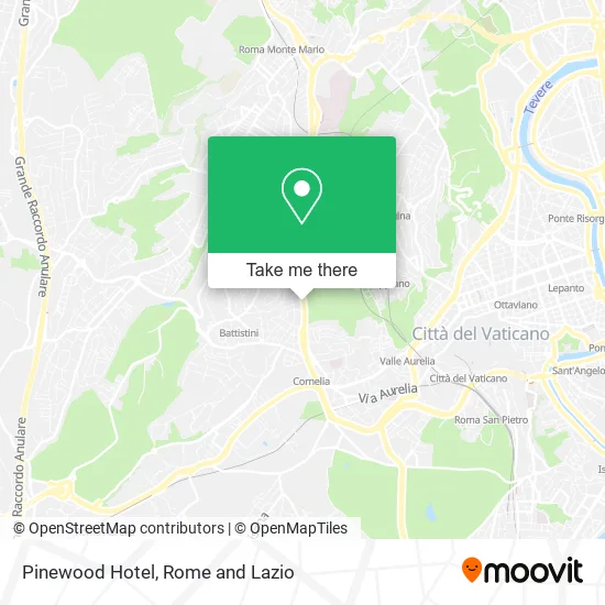Pinewood Hotel map