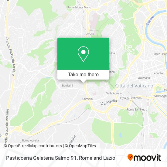 Pasticceria Gelateria Salmo 91 map