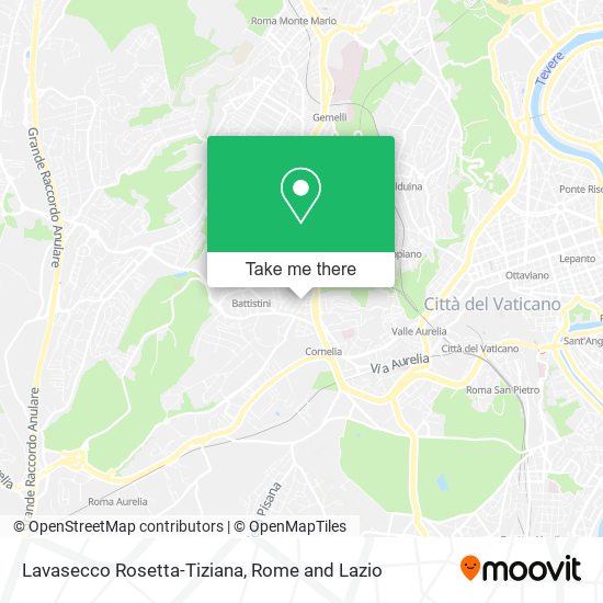 Lavasecco Rosetta-Tiziana map