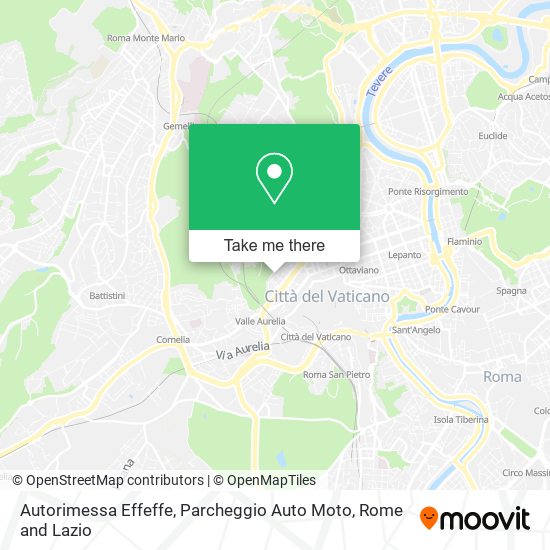 Autorimessa Effeffe, Parcheggio Auto Moto map