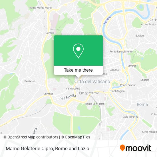 Mamò Gelaterie Cipro map