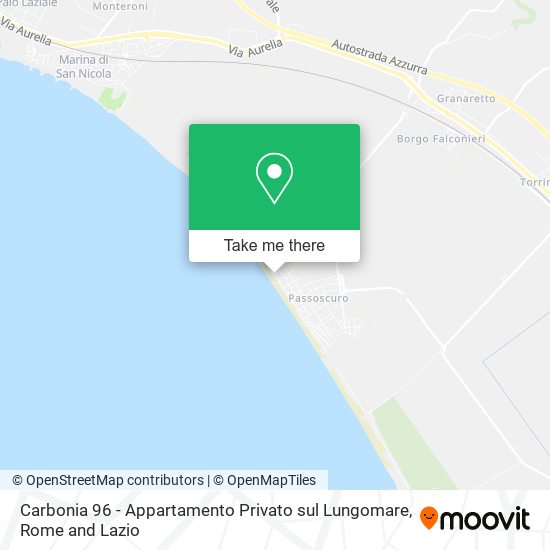 Carbonia 96 - Appartamento Privato sul Lungomare map