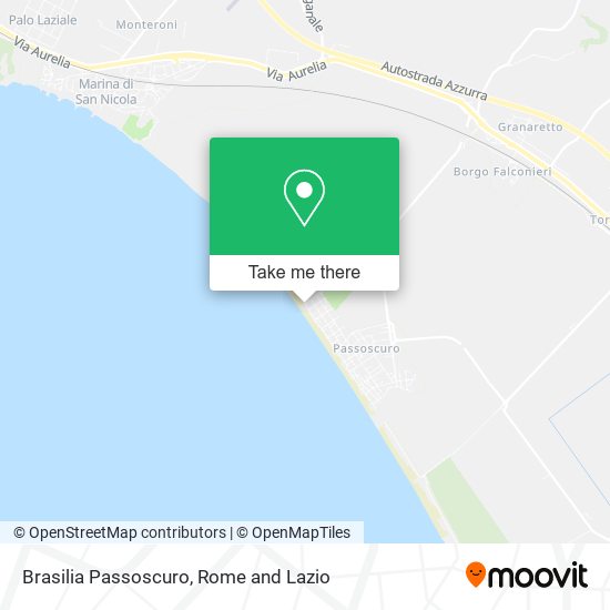 Brasilia Passoscuro map