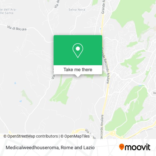 Medicalweedhouseroma map