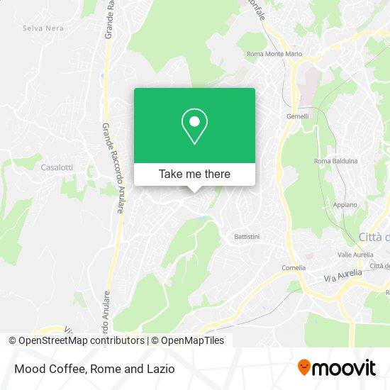 Mood Coffee map