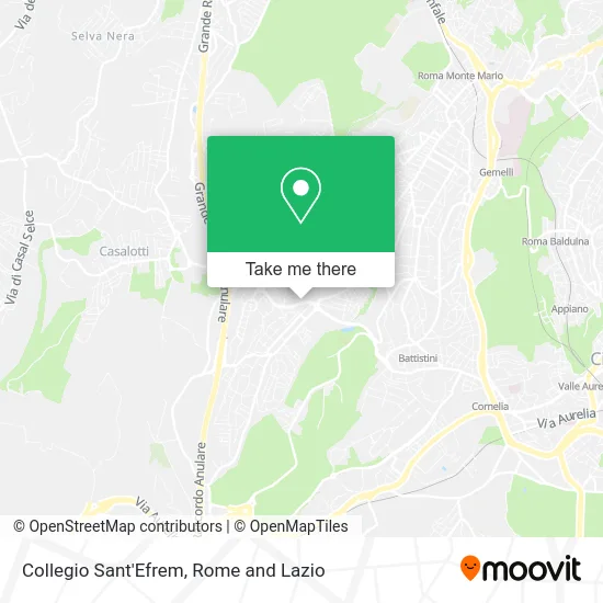 Saint Ephrem College map