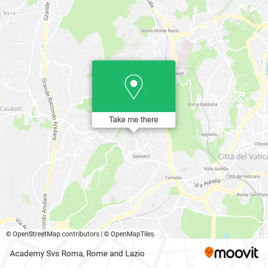Academy Svs Rome map