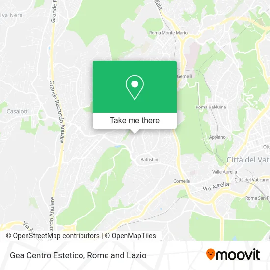 Gea Centro Estetico map