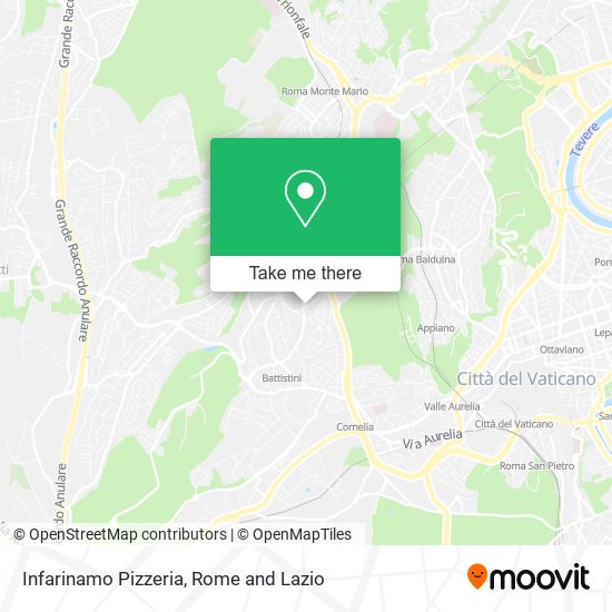 Infarinamo Pizzeria map