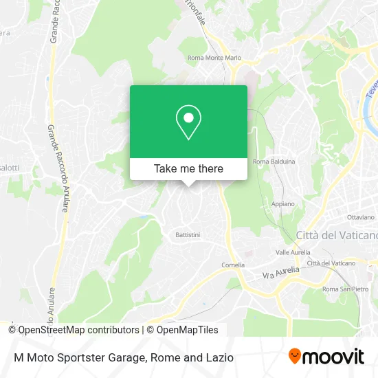 M Moto Sportster Garage map