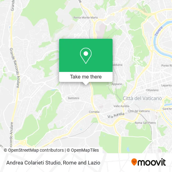 Andrea Colarieti Studio map