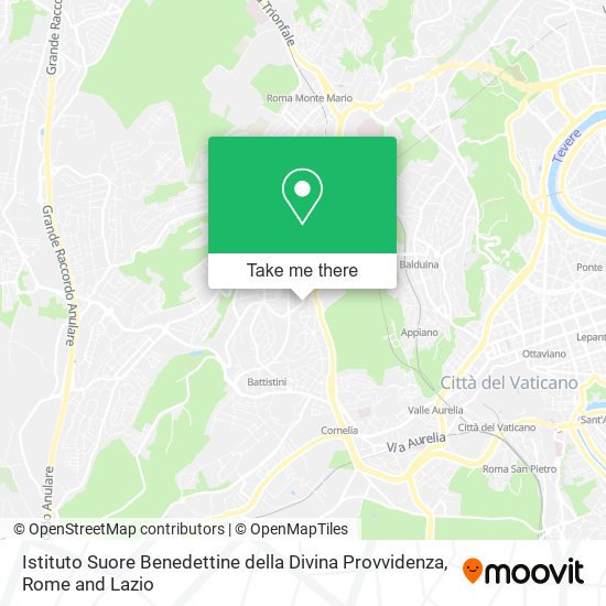 Istituto Suore Benedettine della Divina Provvidenza map
